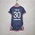 Novo Kit Infantil PSG 1 Messi 30 Camisa e Short  2021 / 2022 - Imagem 1