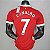 Camisa Edição Jogador Manchester United 1 Cristiano Ronaldo 7 CR7 Torcedor Masculina 2021 / 2022 - Imagem 1