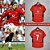 Camisa Manchester United 1 Cristiano Ronaldo 7 CR7 Retrô 2002 / 2004 - Imagem 1