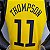 Regata Basquete NBA Golden State Warriors Thompson 11 Amarela E Preta Edição Jogador Silk - Imagem 3