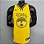 Regata Basquete NBA Golden State Warriors Durant 35 Amarela E Preta Edição Jogador Silk - Imagem 1