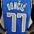 Regata Basquete NBA Dallas Mavericks Doncic 77 Azul Claro Edição Jogador Silk - Imagem 7