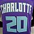 Regata Basquete NBA Charlotte Hornets Hayward 20 Roxa Edição Jogador Silk - Imagem 5