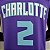 Regata Basquete NBA Charlotte Hornets Ball 2 Roxa Edição Jogador Silk - Imagem 8