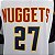 Regata Basquete NBA Denver Nuggets Murray 27 Branca Limitada Edição Jogador Silk - Imagem 7