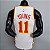 Regata Basquete NBA Atlanta Hawks Young 11 Branca Edição Jogador Silk - Imagem 2