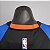 Regata Basquete NBA Oklahoma Westbrook 0 Preta Edição Jogador Silk - Imagem 4