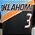 Regata Basquete NBA Oklahoma Paul 3 Preta Edição Jogador Silk - Imagem 3