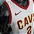 Regata Basquete NBA Cleveland Cavaliers Irving 2 Branca Edição Jogador Silk 2021 - Imagem 4