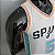 Regata Basquete NBA San Antonio Spurs Murray 5 Branca Edição Jogador Silk 2022 - Imagem 3
