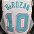 Regata Basquete NBA San Antonio Spurs Derozan 10 Branca Edição Jogador Silk 2022 - Imagem 4