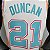 Regata Basquete NBA San Antonio Spurs Duncan 21 Branca Edição Jogador Silk 2022 - Imagem 5