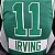 Regata Basquete NBA Boston Celtics Irving 11 Verde Edição Jogador Silk 2022 - Imagem 6