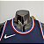 Regata Basquete NBA Philadelphia 76ers Iverson 3 Edição Azul Jogador Silk 2022 - Imagem 6