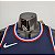 Regata Basquete NBA Philadelphia 76ers Curry 31 Edição Azul Jogador Silk 2022 - Imagem 4