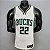 Regata Basquete NBA Milwaukee Bucks Middleton 22 Branca Edição Jogador Silk 2022 - Imagem 1