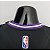 Regata Basquete NBA Sacramento Kings Willians 55 Preta Edição Jogador Silk 2022 - Imagem 3