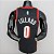Regata Basquete NBA Portland Trail Blazers Lillard 0 Preta Edição Jogador Silk 2022 - Imagem 2