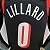 Regata Basquete NBA Portland Trail Blazers Lillard 0 Preta Edição Jogador Silk 2022 - Imagem 7