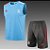 Kit Treino Conjunto Real Madrid Azul Marinho Regata E Short Masculino 2021 / 2022 - Imagem 1