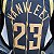 Regata Basquete NBA Toronto Raptors Vanvleet 23 Preta Edição Jogador Silk 2022 - Imagem 5
