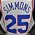 Regata Basquete NBA Philadelphia 76ers 75º aniversário Simmons 25 Edição Jogador Silk - Imagem 7
