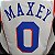 Regata Basquete NBA Philadelphia 76ers 75º aniversário Maxey 0 Edição Jogador Silk - Imagem 8