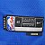 Regata Basquete NBA Philadelphia 76ers 75º aniversário Azul Iverson 3 Edição Jogador Silk - Imagem 6