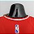 Regata Basquete NBA Chicago Bulls 75º aniversário Jordan 23 Vermelha Edição Jogador Silk - Imagem 8