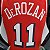 Regata Basquete NBA Chicago Bulls 75º aniversário DeRozan 11 Vermelha Edição Jogador Silk - Imagem 4