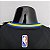 Regata Basquete NBA Golden State Warriors 75º aniversário Thompson 11 Preta Edição Jogador Silk - Imagem 6
