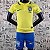 Novo Kit Infantil Brasil Edição Especial Amarelo Camisa e Short 2022 / 2023 - Imagem 1