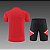 Kit Treino Conjunto Manchester United Vermelho E Preto Treino manga curta 2022 / 2023 - Imagem 2