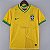 Nova Camisa Brasil Versão Cristo Redentor Amarela Torcedor Masculina 2022 - Imagem 1