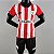 Novo Kit Infantil Athletic Bilbao 1 Camisa e Short  2022 / 2023 - Imagem 1
