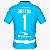 Nova Camisa Parma Goleiro Azul Torcedor Masculina 2022 / 2023 - Imagem 2
