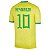 Nova Camisa Brasil 1 Amarela Neymar Jr 10 Torcedor 2022 / 2023 - Imagem 1