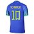 Nova Camisa Brasil 2 Azul Neymar Jr 10 Torcedor 2022 / 2023 - Imagem 1