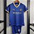 Kit Infantil Manchester City Azul Camisa e Short  2023 / 2024 - Imagem 1