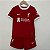 Novo Kit Infantil Liverpool 1 Vermelho Camisa e Short  2023 / 2024 - Imagem 1