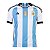 Camisa Argentina 1 Com Patch Campeão do Mundo 2022 - Imagem 1