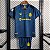 Novo Kit Infantil Al-Nassr Azul Camisa e Short 2022 / 2023 - CRISTIANO RONALDO CR7 - Imagem 1