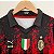 Novo Kit Infantil Milan 4 Camisa e Short  2023 / 2024 - Imagem 3