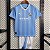 Novo Kit Infantil Manchester City 1 Azul Camisa e Short  2023 / 2024 - Imagem 1