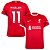 Nova Camisa Liverpool 1 M. Salah 11 Torcedor 2023 / 2024 - Imagem 3