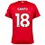 Nova Camisa Liverpool 1 Gakpo 18 Torcedor 2023 / 2024 - Imagem 1