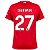 Nova Camisa Liverpool 1 Darwin 27 Torcedor 2023 / 2024 - Imagem 1