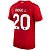 Camisa Liverpool 1 Diogo J. 20 Torcedor 2023 / 2024 - Imagem 1