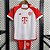 Novo Kit Infantil Bayern de Munique 1 Branco E Vermelho Camisa e Short  2023 / 2024 - Imagem 1