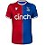 Nova Camisa Crystal Palace 1 Torcedor Masculina 2023 / 2024 - Imagem 1